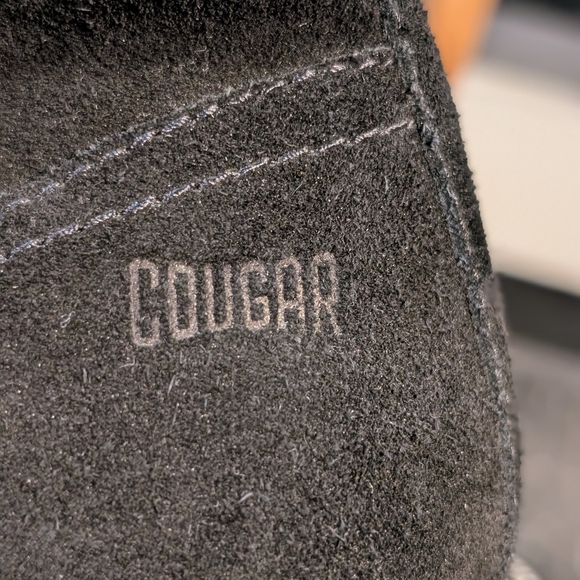 Cougar Suede Women's Waterproof Engineer Boots With Buckle, Size 7 - Picture 6 of 6